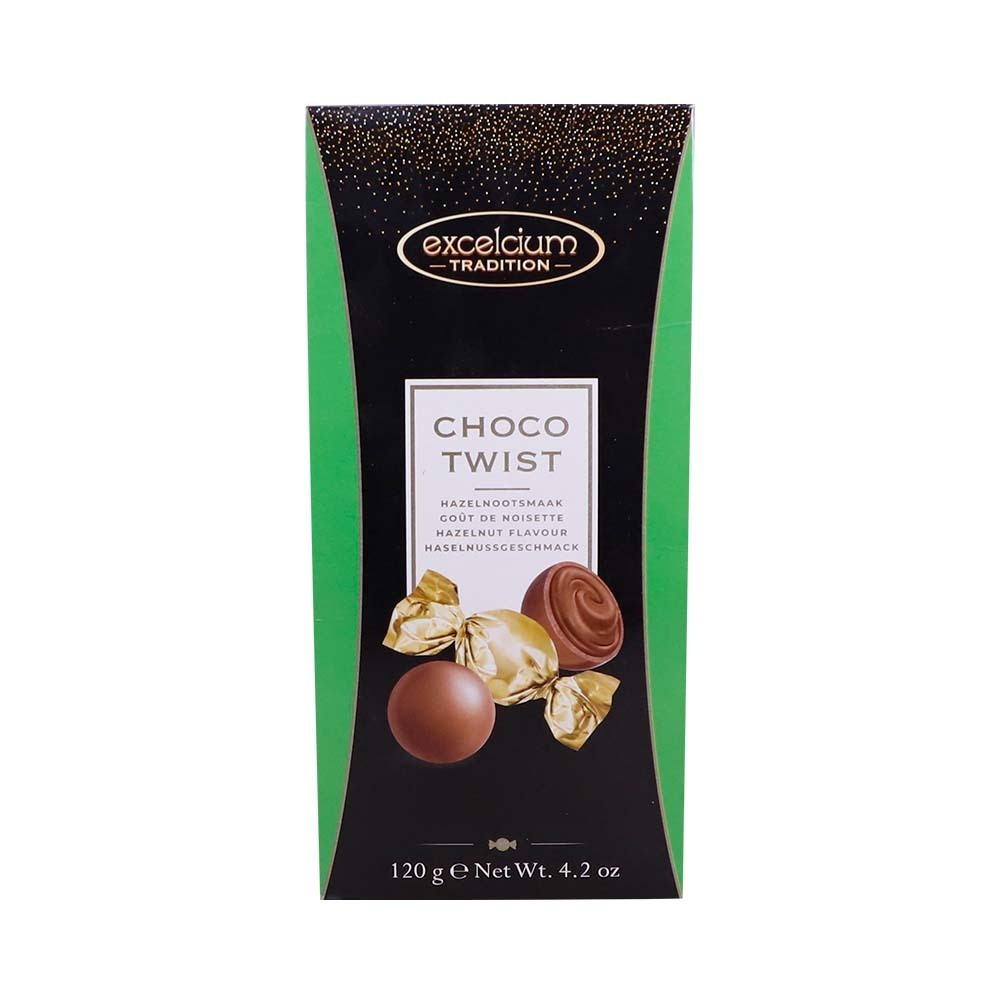 Excelcium Tradition Choco Twist Hazelnut 120G