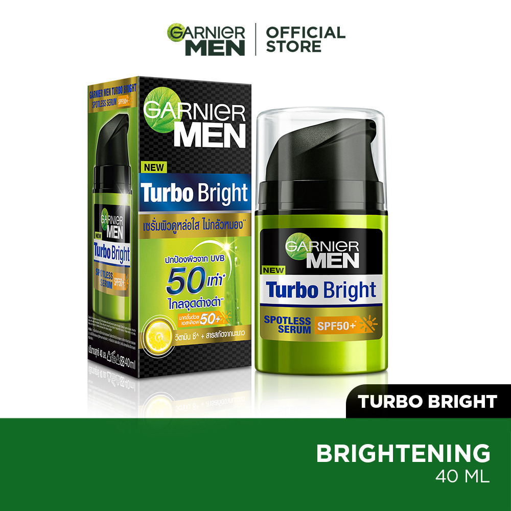 Garnier Men Turbo Bright Spotless Serum SPF 50+ 40ML