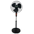 Power Plus Stand Fan 16" Black/Orange PPF1601F19OB