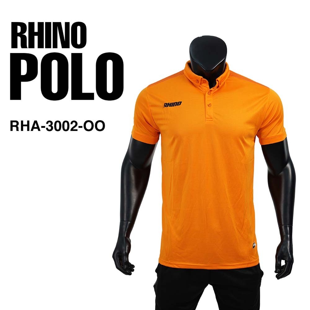 Rhino Rhino Polo Shirt Orange RHA-3002-OO XL