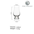 Fine Village Whisky Taste Glass 185ML