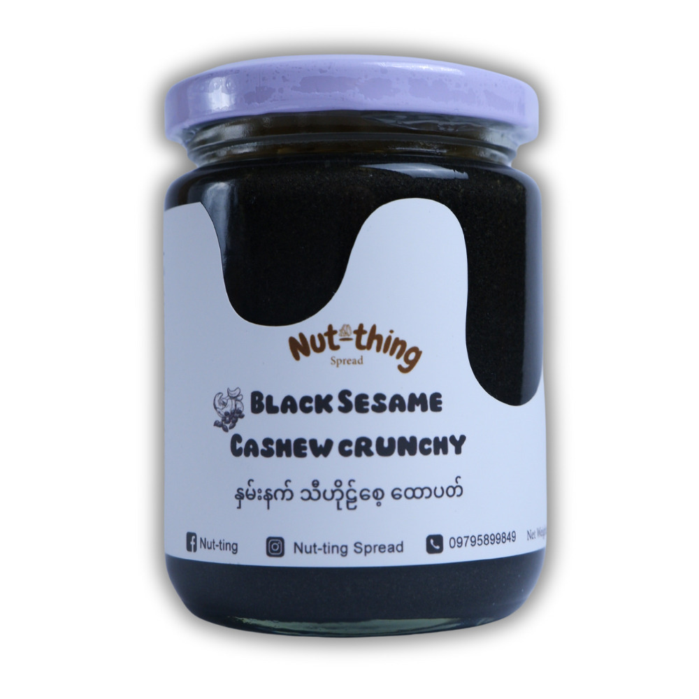 Nut-thing Black Sesame Cashew Crunchy 240G