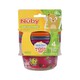 Nuby 4 Stackable Bowls & Lids N0.94043