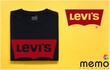 memo ygn LEVIS unisex Printing T-shirt DTF Quality sticker Printing-Black (Medium)