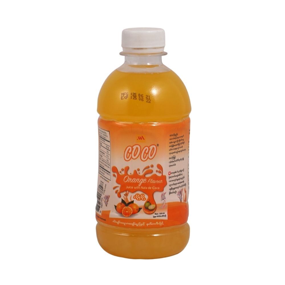 Coco Orange Juice With Nata De Coco 350ML