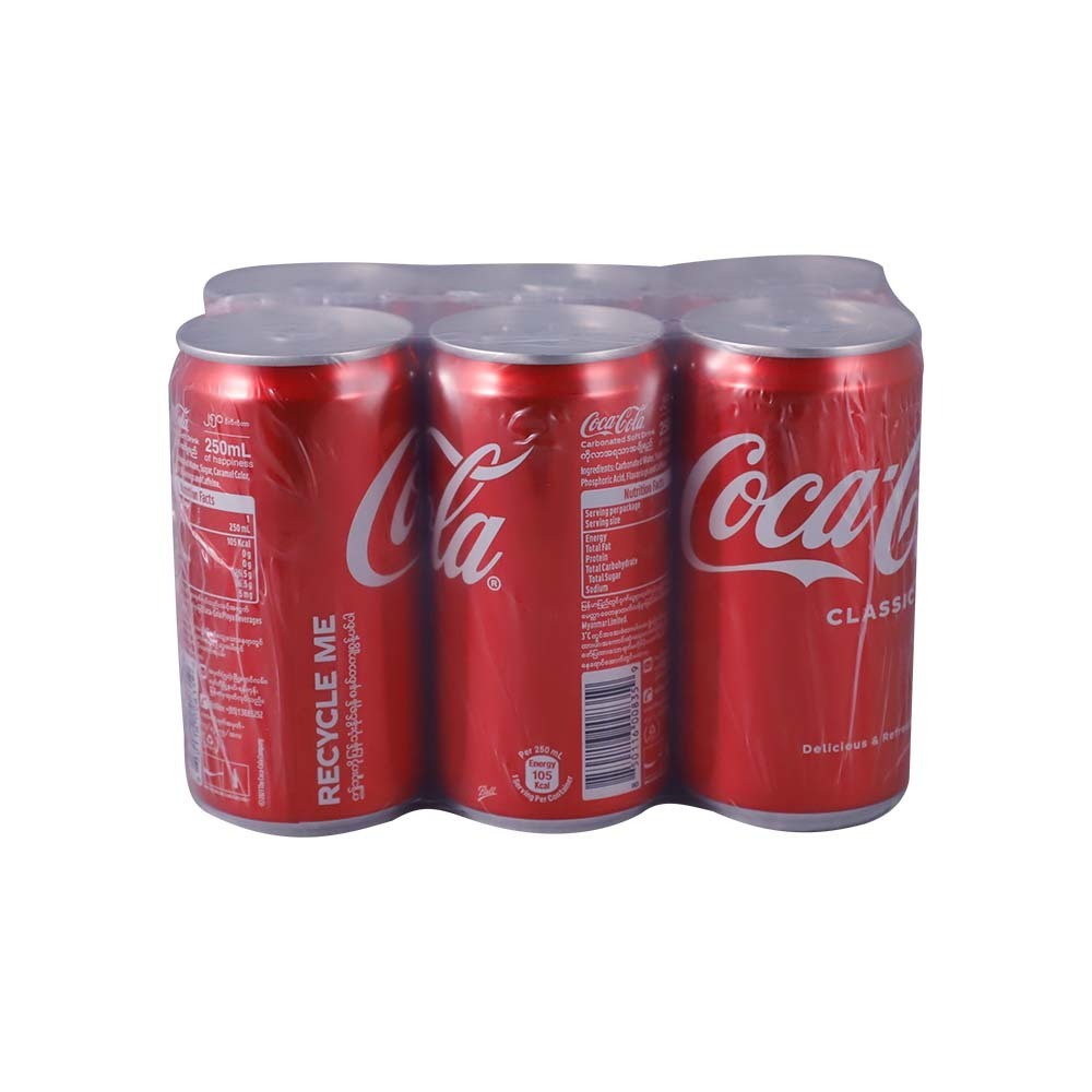 Coca-Cola Classic 250MLx6PCS