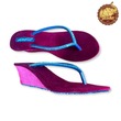 Sin Pauk Poe Khwar Myint Velvet Sandal Diamond Strap (Design-1,No-38) BGK-006-A