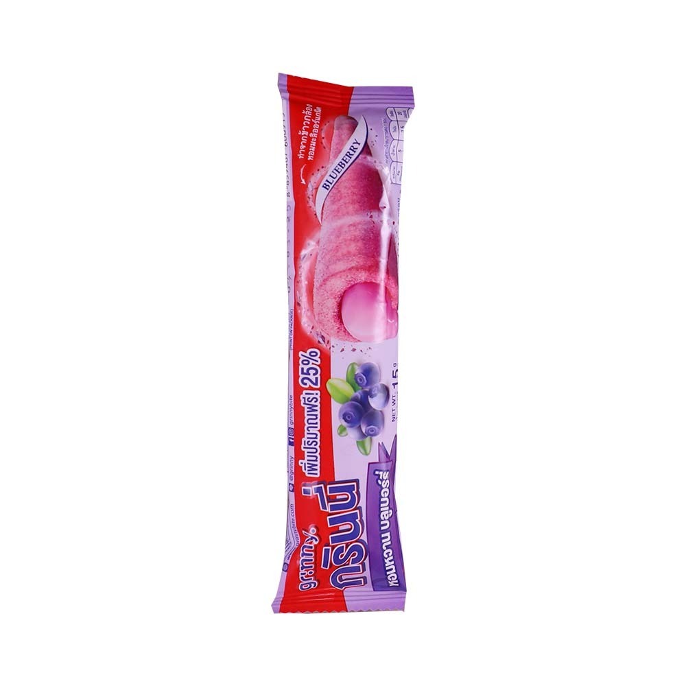 Grinny Blueberry Cream Coated Snack 15G