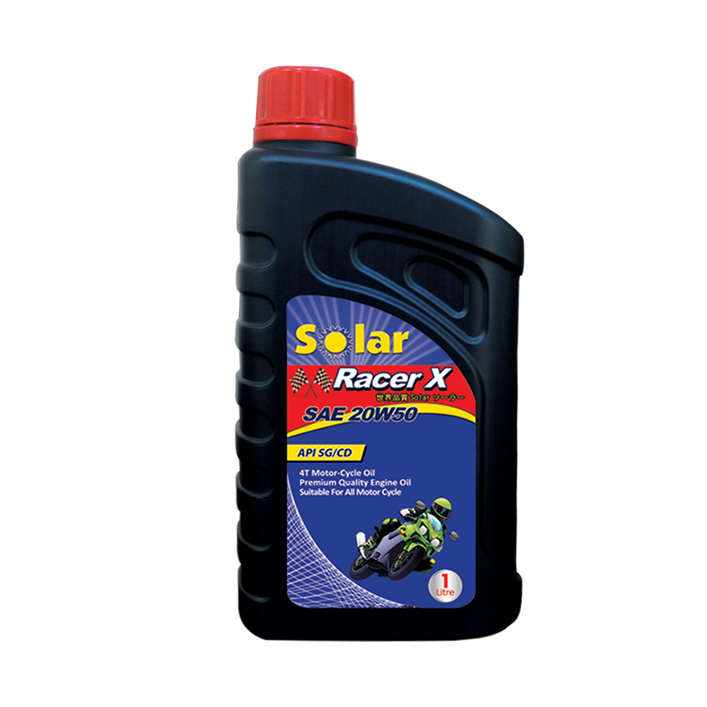 Solar Solar Racer 4T SAE 20W50
CG Motorcycle Engine Oil 1 LTR Black