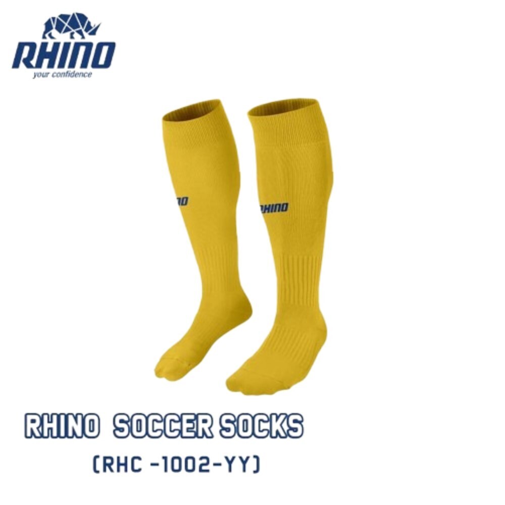 Rhino Rhino Soccer Sock Yellow RHC-1002-YY