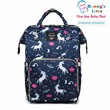 Mommy Lover Lequeen Mommy Backpack Dark Blue