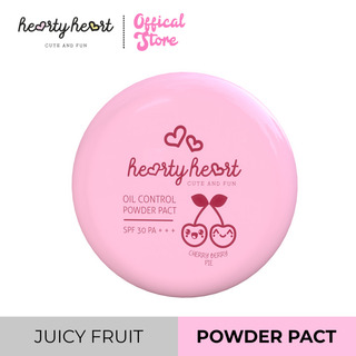 Hearty Heart Juicy Fruits Powder Pact 4.5G 2-Cherry