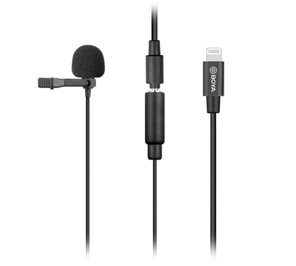 BOYA BY-M2 LIVALIER MICROPHONE FOR iOS