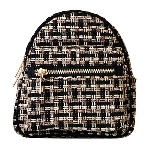 Konoko Cotton Mini Backpack XS Size (Black)