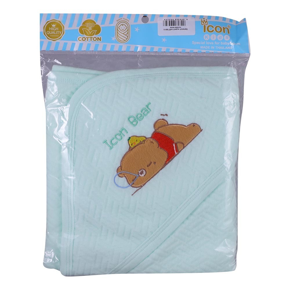 Bear Hug Sanwich Fabric Hooded Towel 31X33