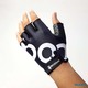 Burtono Fingerless Padded Cycling Gloves FIT-BT-GH1C-Black-Medium