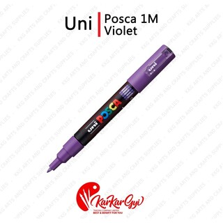 Uni Posca Marker 1M 0.7mm Black