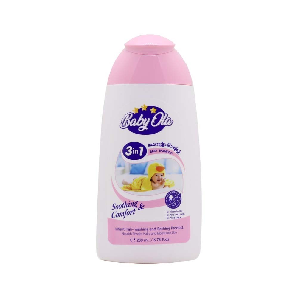 Baby Ola 3 in 1 Shampoo Shoothing Comfort 200ML