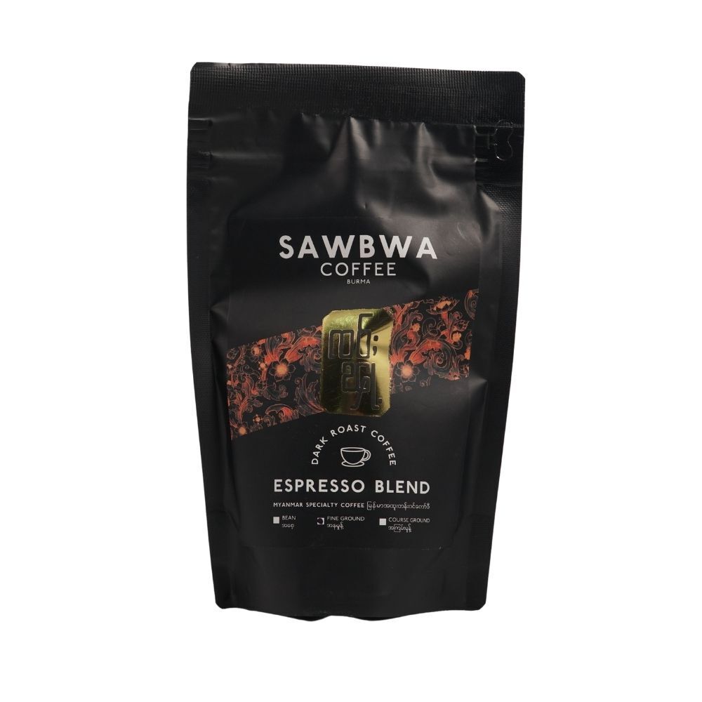 Sawbwa Espresso Blend Fine Ground Coffee 100G