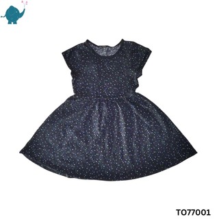 Max & Mia Girl Short-Sleeve Dress TO77001 Pink Small
