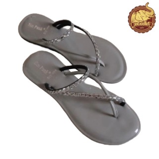 Sin Pauk Women Leather Slipper (Design-4,No-35) BGW-016