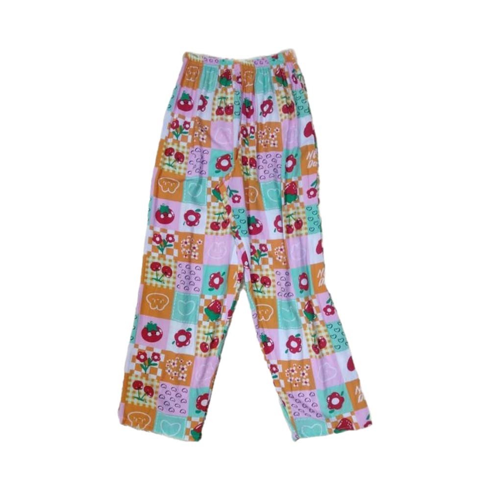 Bambi Spun Pants Free Size Orange CMO19