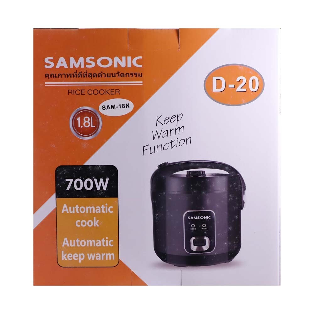 Samsonic Rice Cooker 1.8L D-20