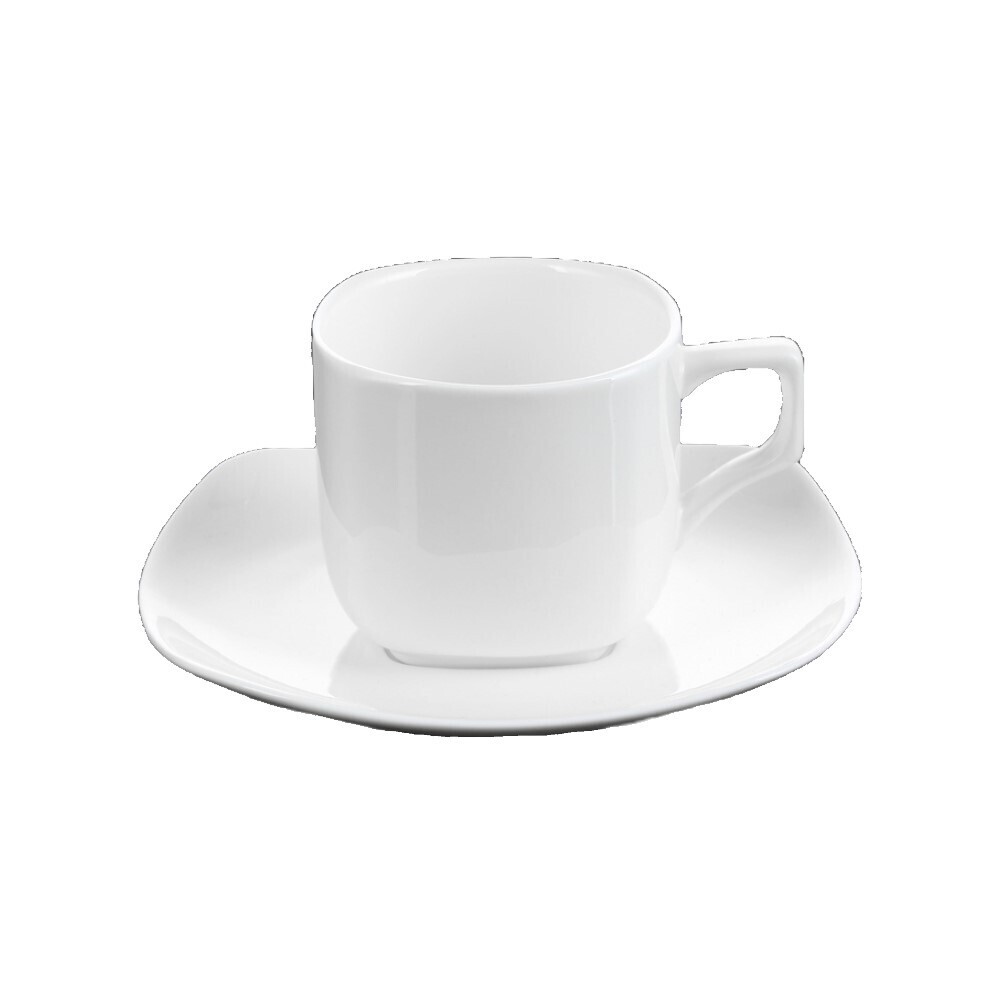 Wilmax Tea Cup & Saucer 7OZ (200ML) (3PCS) WL - 993003