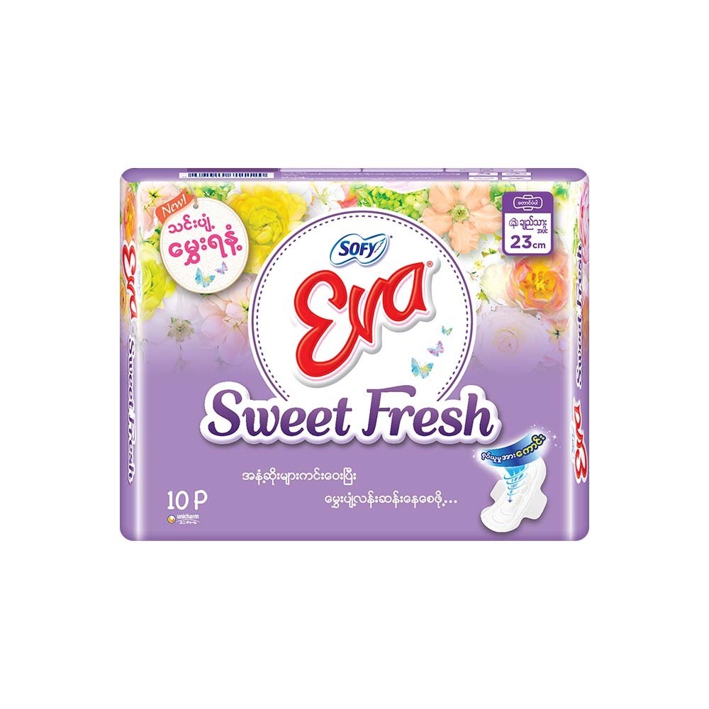 Sofy Eva Napkin Wing Comfort Slim 10PCS 23CM