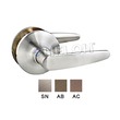 Nelon Tubular Lever Lock 16543-AC Antique Chrome