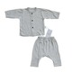 TC1026M Tiny Cozy Baby Comfy Set Light Grey