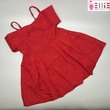 Ellie Baby Formal Dress Red 7T CMO16