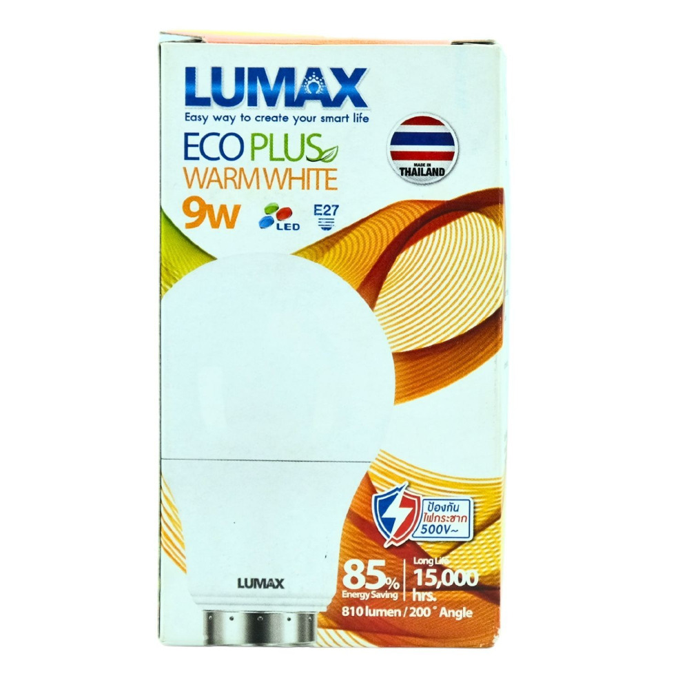 Lumax Eco Bulb Warm White 9W Lux 57-00304