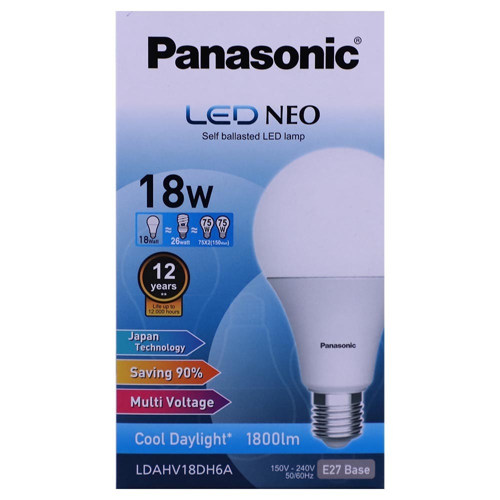 Panasonic Cool Daylight E27 18W LDAHV18DH6A