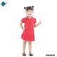 Max & Mia Girl Short-Sleeve Polo Dress MM9928 Red Small