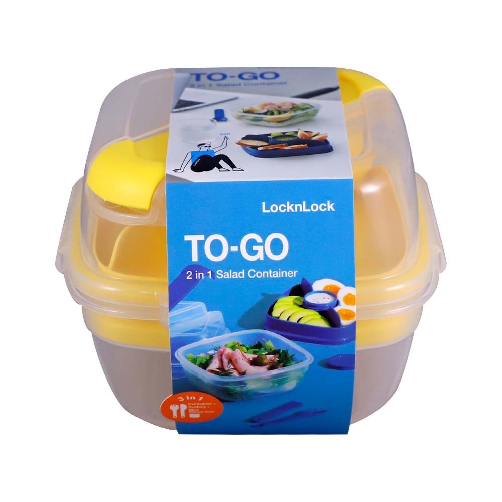 Lock&Lock To Go Snack Box HSM8440TLYEL