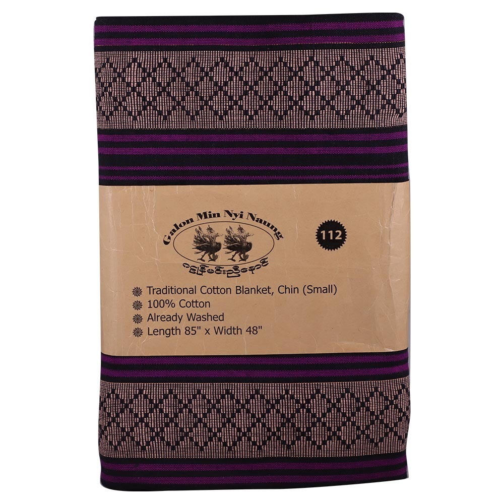 Galon Minn Nyi Naung Cotton Blanket NO.112