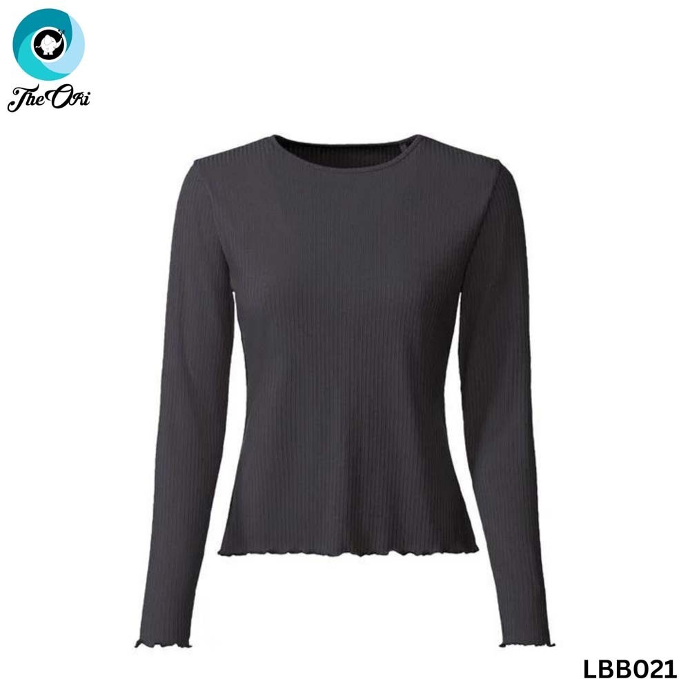 The Ori Women Long Top Black LBB021 (Large)