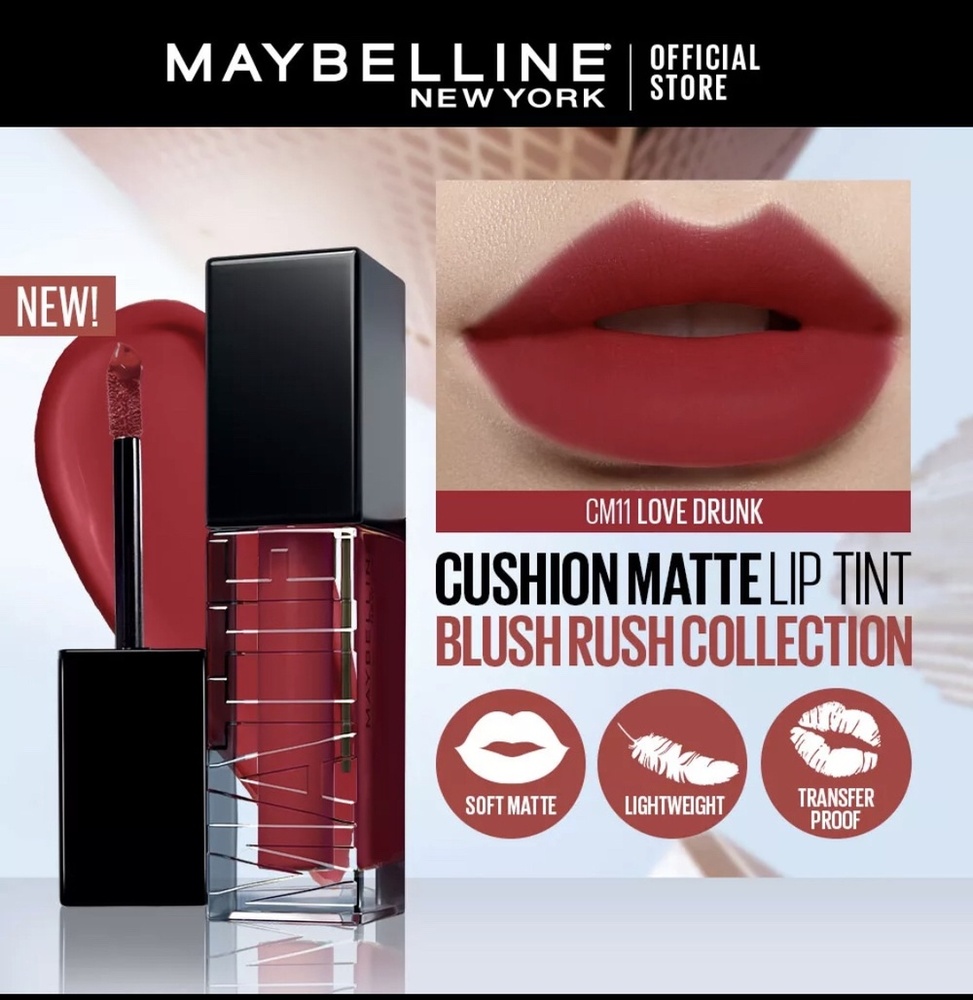 Maybelline Sensational Cushion Matte Lip 6.4MLCM11