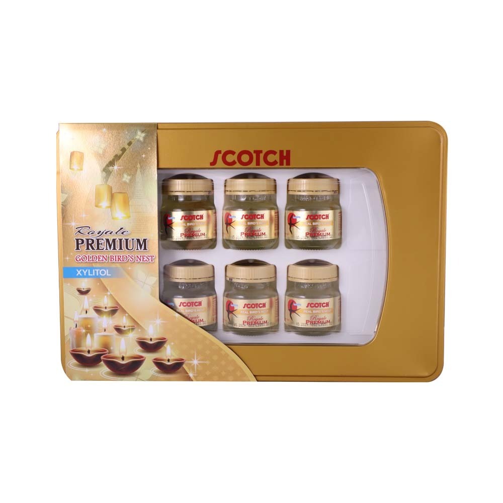 Scotch Bird`S Nest Sugar Free 42ML 6PCS (Thadingyut Gift Set)