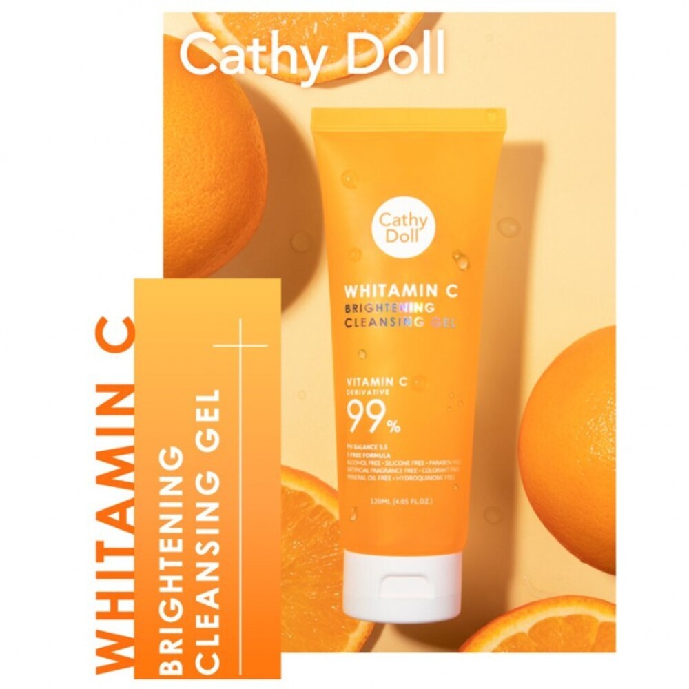 Cathy Doll Whitamin C Brightening Cleansing Gel 120ML