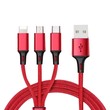 3 in 1Cableကြိုး Red KPT-0576