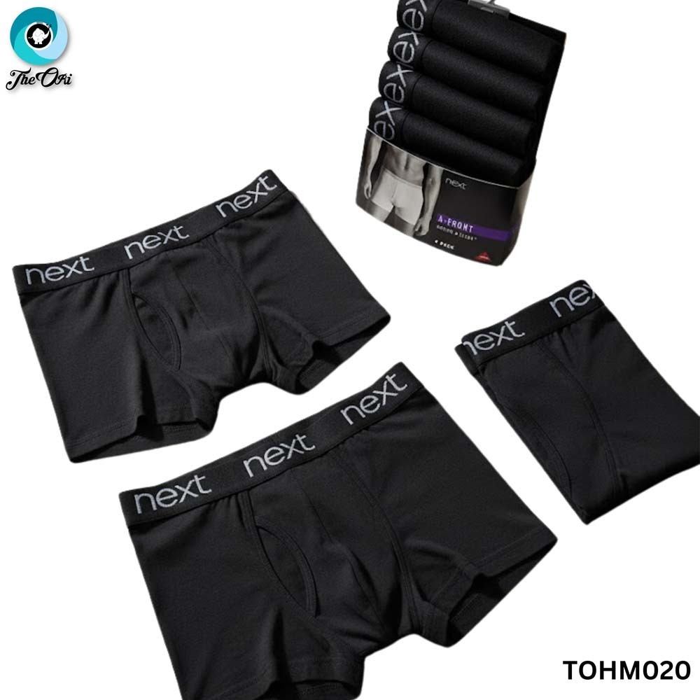 The Ori Men Boxer TOHM023 (4PCS) Black Extra Small