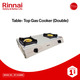 Rinnai Table-Top Gas Cooker RT-902MM Silver