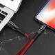 U70 Splendor Charging Data Cable For Lightning/Red