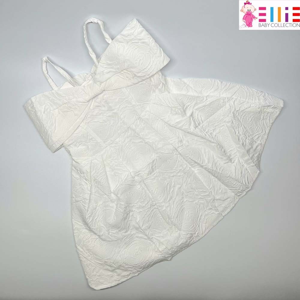 Ellie Baby Formal Dress White 2T CMO14