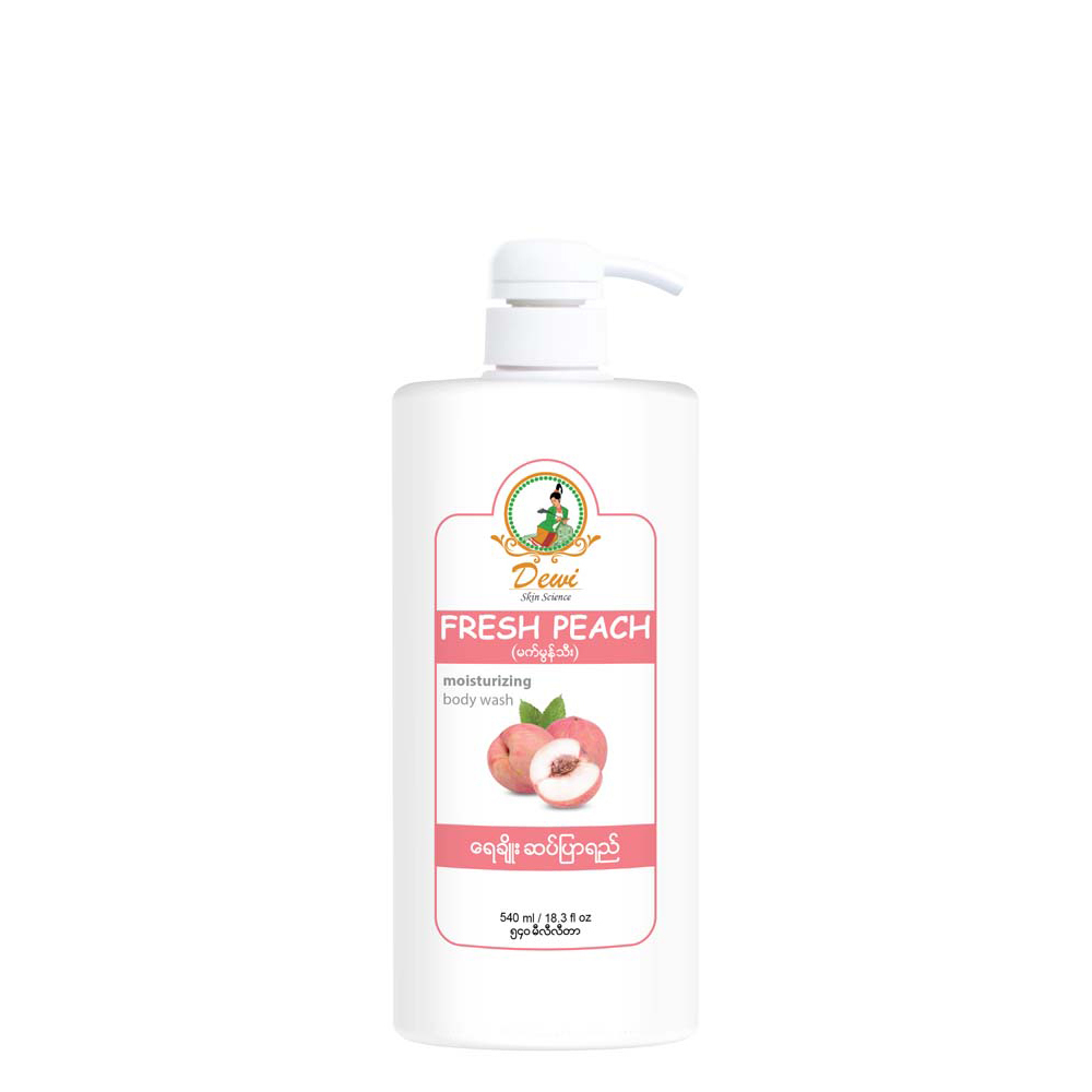 Dewi Moisturiing Body Wash (Fresh Peach) 540ML