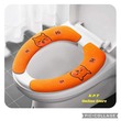 Toilet Sticker  30 CM KPT-0077 Orange