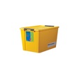 INP113 Lock & Lock Living Storage Easy Clip 60LTR (Yellow)