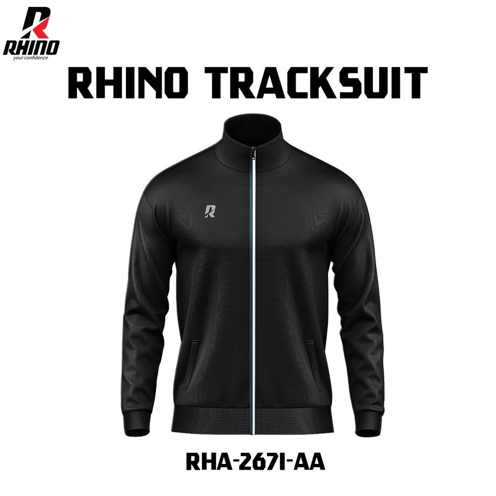Olympic Rhino Tracksuit RHA-2671-Black Small